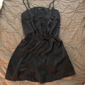 PacSun Kendall & Kylie floral embroidered romper